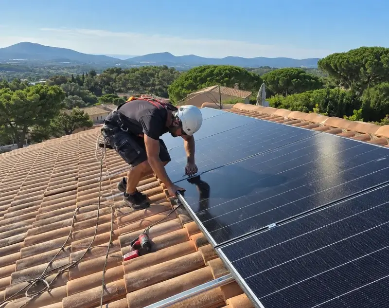 Installateur panneaux solaires Paillet — pose photovoltaïque sur toiture